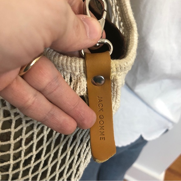 Jack Gommes Netted Shopping Bag/Tote/Large - Picture 10 of 12